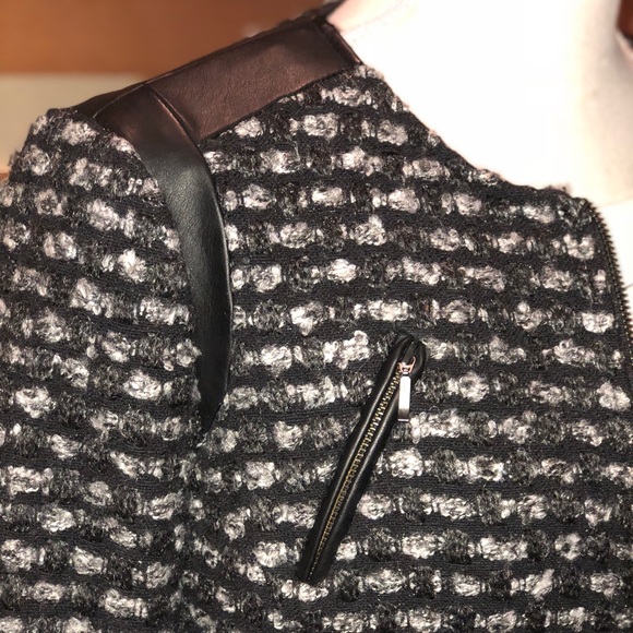 Express Moto Jacket With Leather Trim - Picture 3 of 8